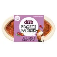 Little Dish Spaghetti & Meatballs 1-5 Yrs