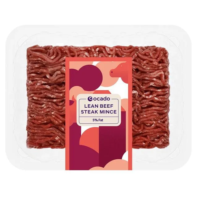 Ocado Lean Beef Steak Mince 5% Fat 500g