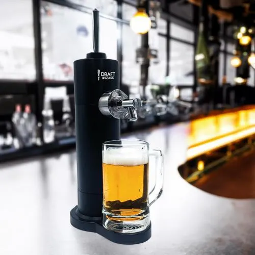 Draft Wizard Ultrasonic Frothing Beer Dispenser - Only at Menkind!