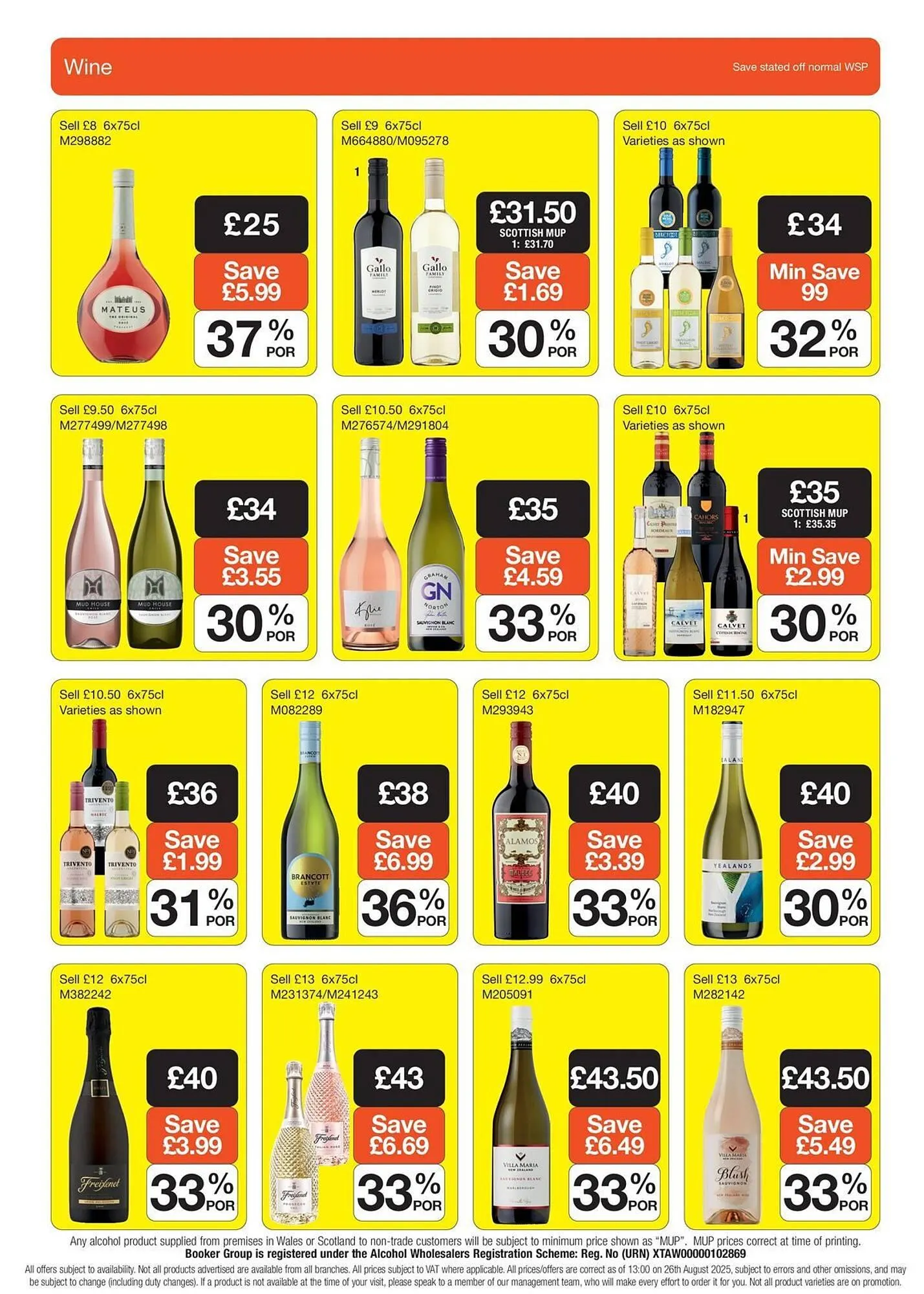 Booker Wholesale brochure from 10 September to 7 October 2025 - Catalogue Page 14