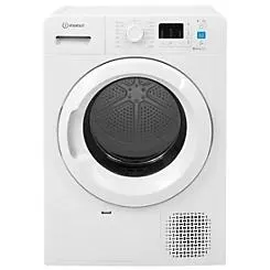 Indesit 7KG Heat Pump Condenser Tumble Dryer YTM1071R - White