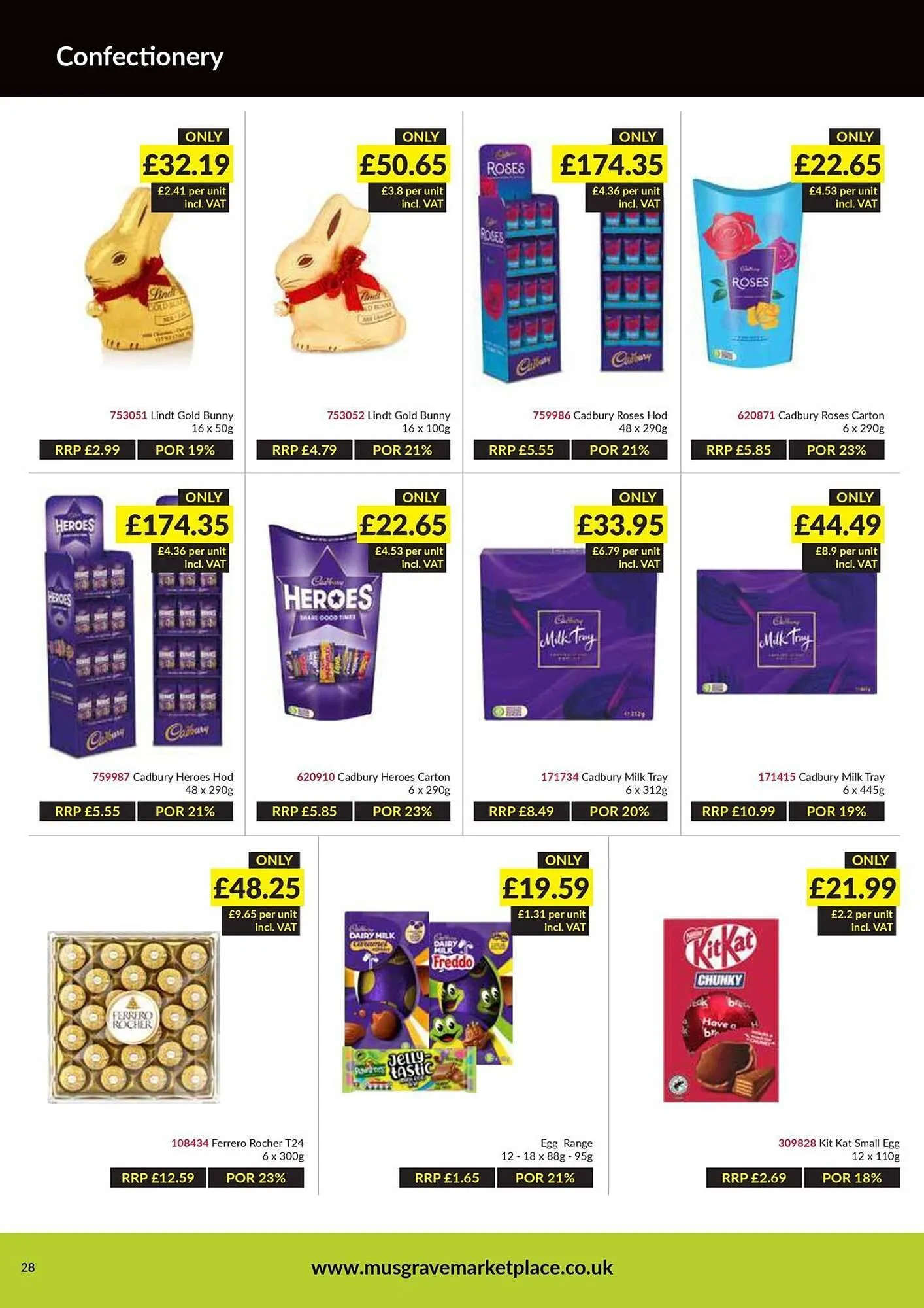 Musgrave MarketPlace leaflet from 16 February to 8 March 2026 - Catalogue Page 28