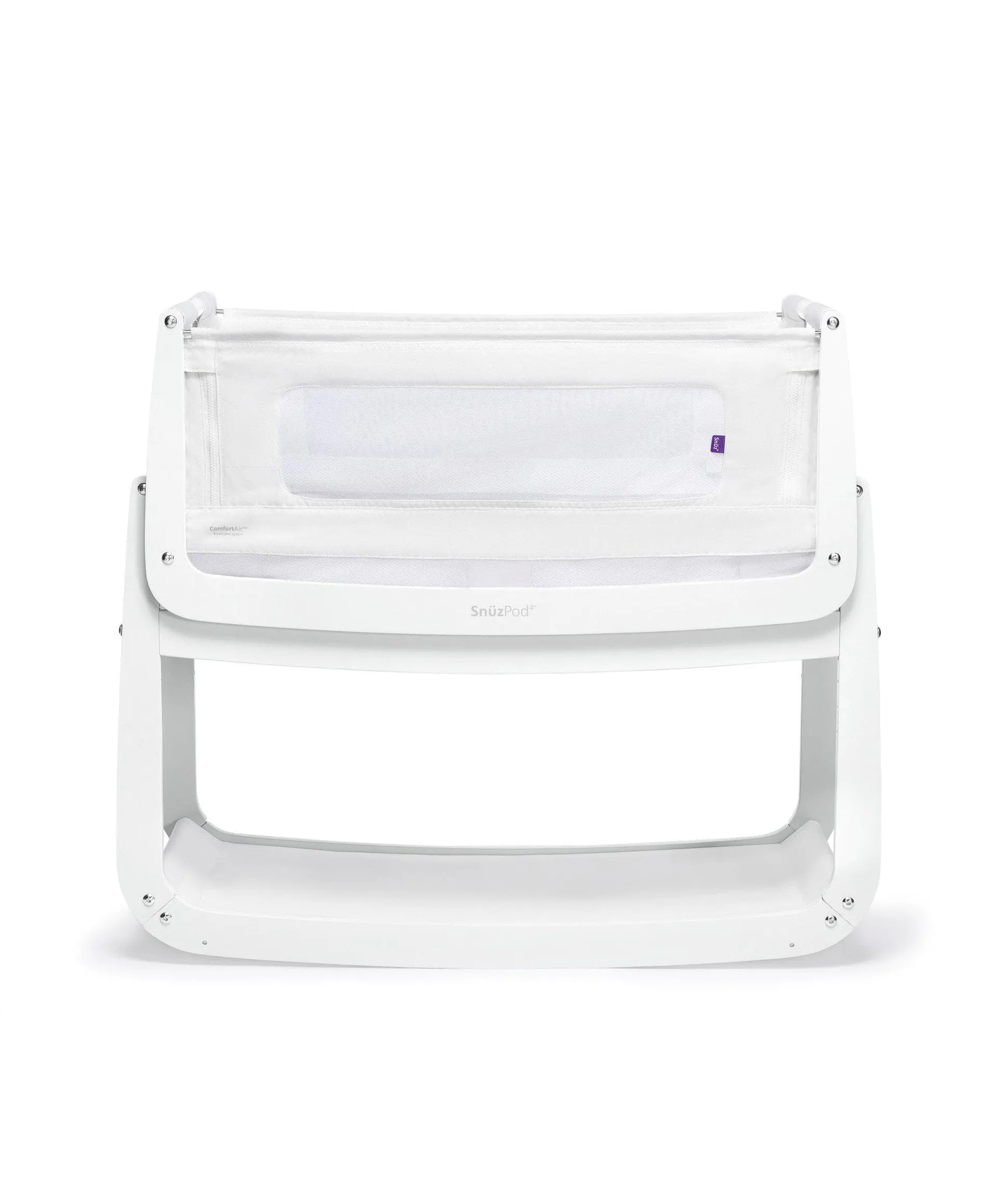 Snuzpod4 Bedside Crib In White