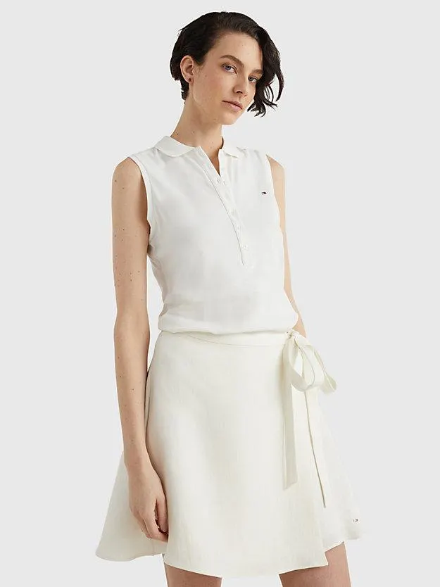 Sleeveless Slim Fit Polo