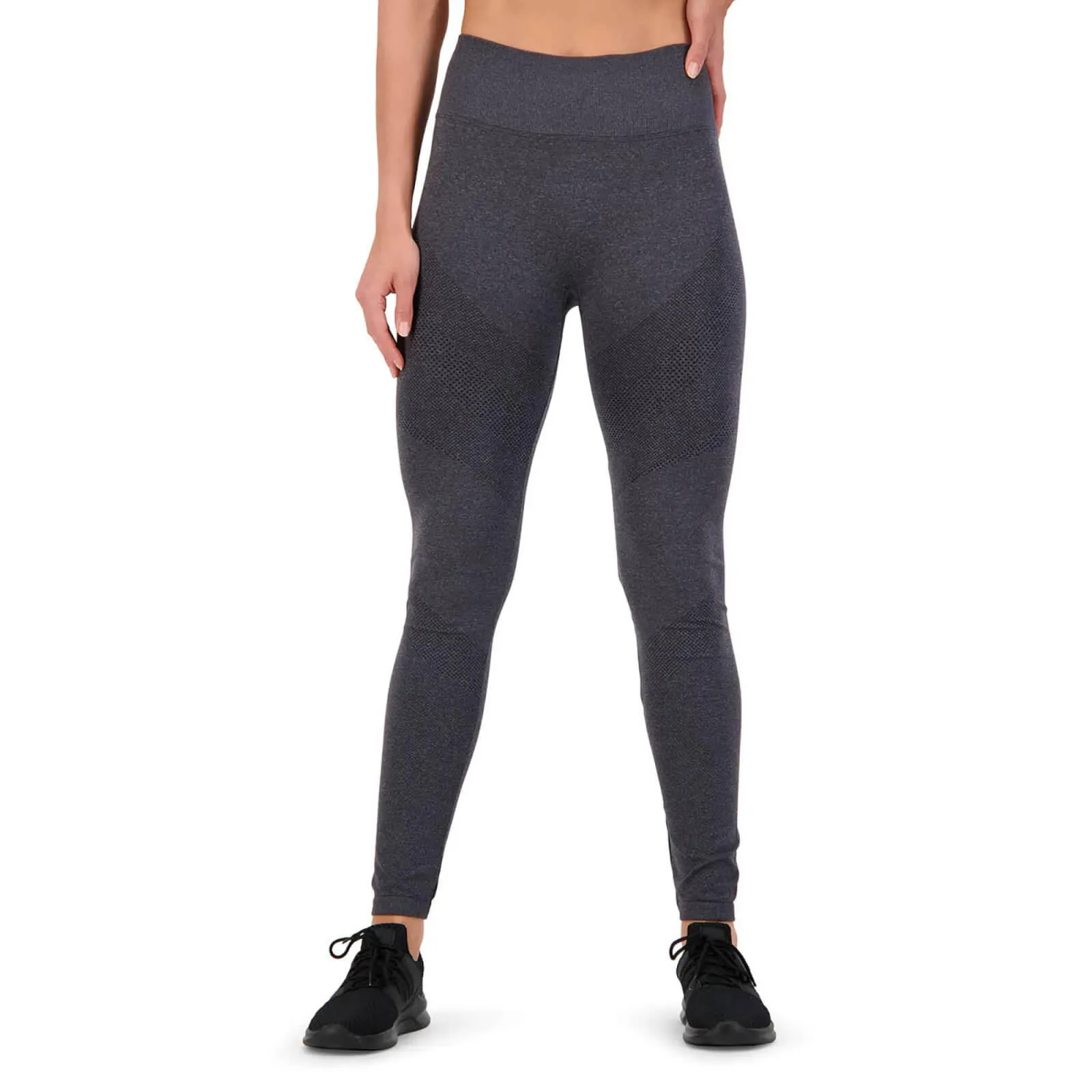 WOMENS SEAMLESS LEGGINGS BLACK