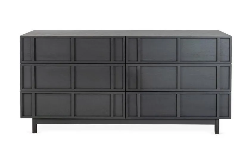 Savona Sideboard Ash with Grey Stain