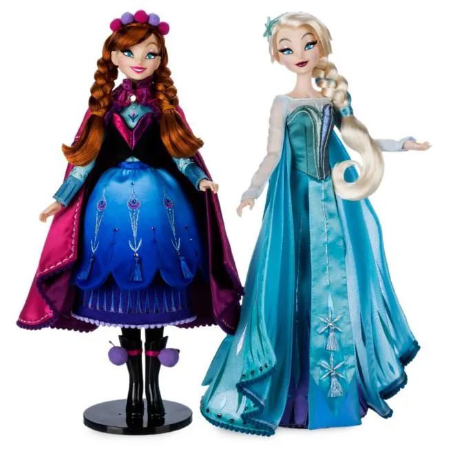 Disney Store Anna and Elsa Limited Edition Doll Set, Frozen