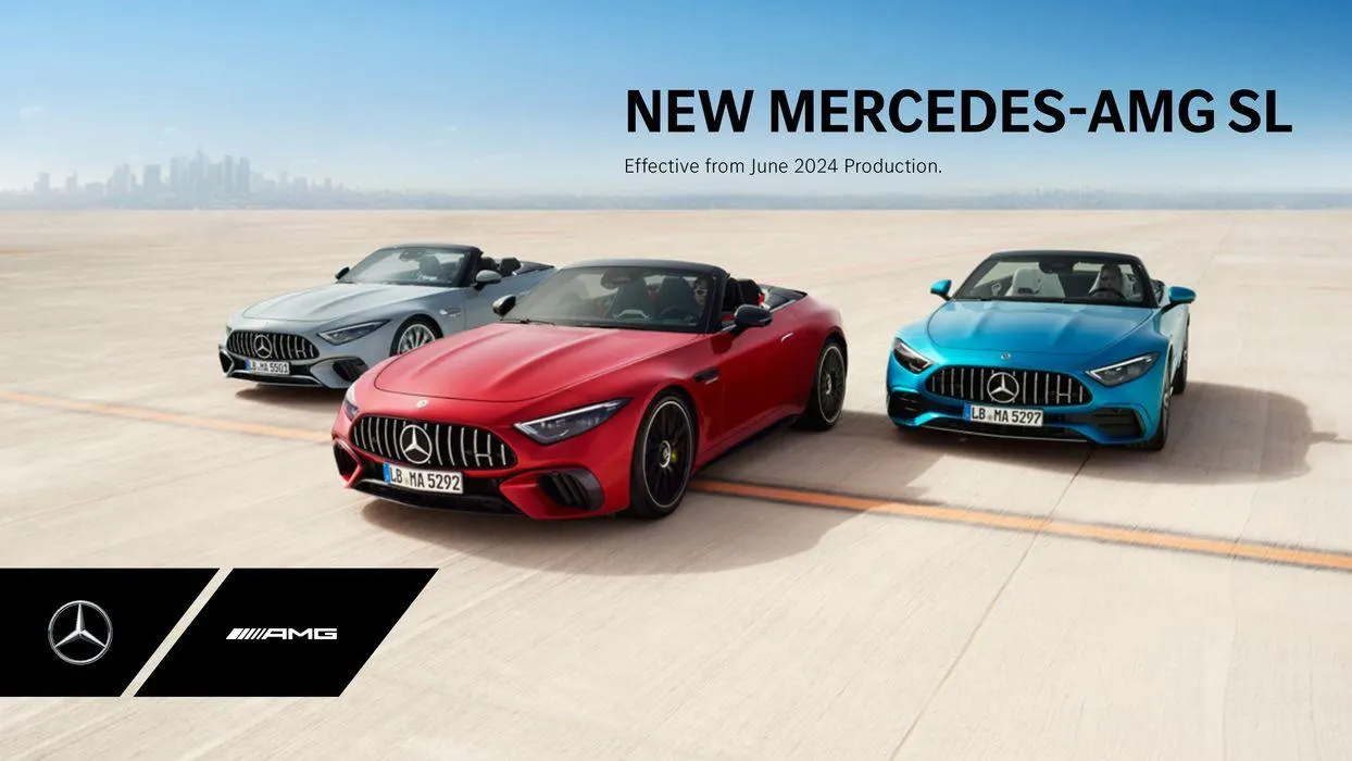 Mercedes-AMG SL from 10 August to 10 August 2025 - Catalogue Page 1