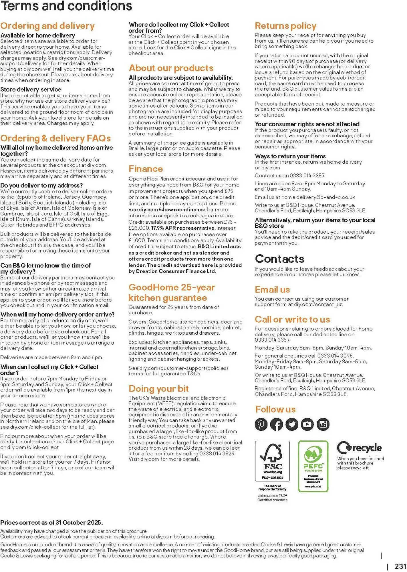 B&Q brochure from 16 December to 1 July 2026 - Catalogue Page 231