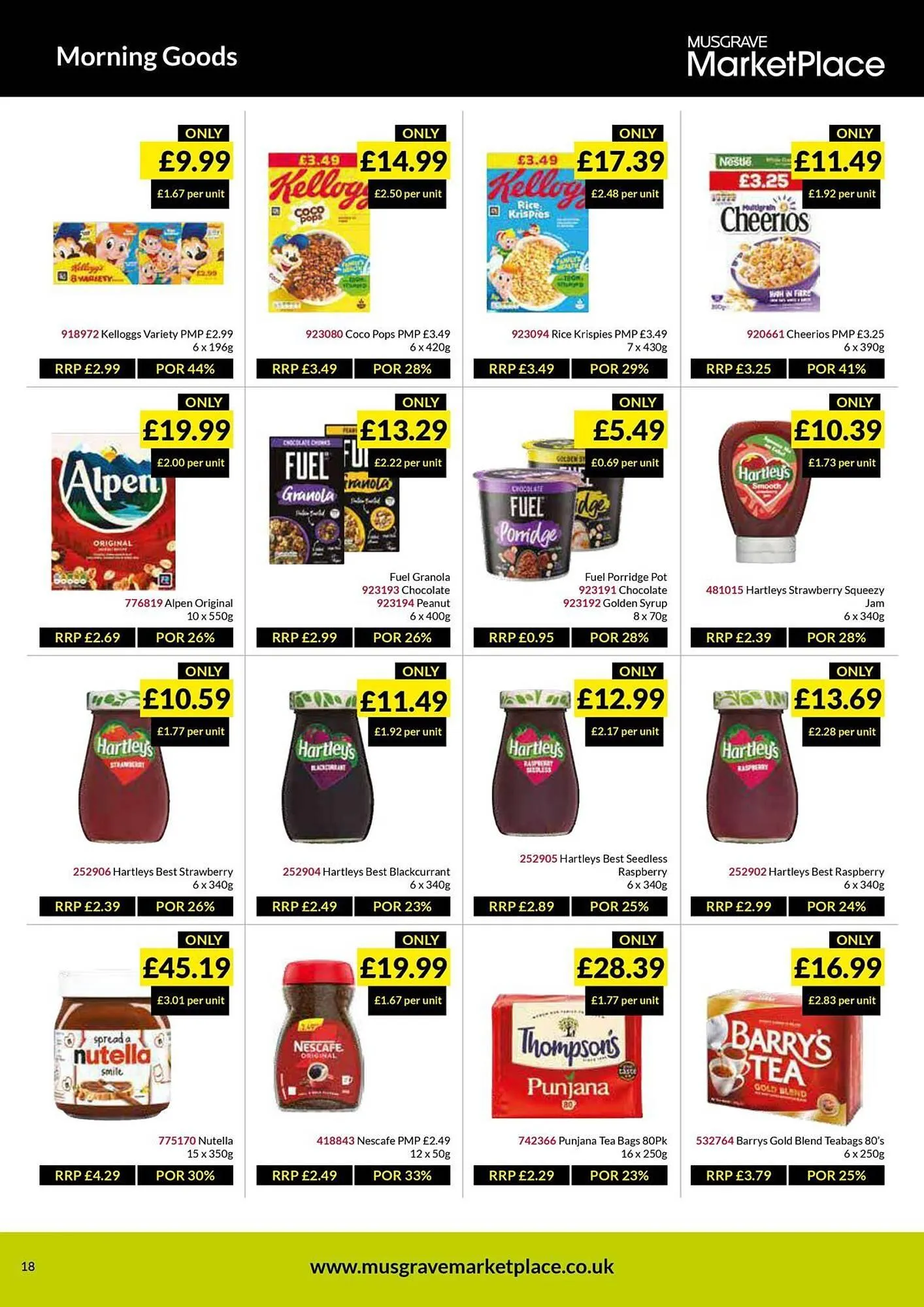 Musgrave MarketPlace leaflet from 1 April to 20 April 2025 - Catalogue Page 18