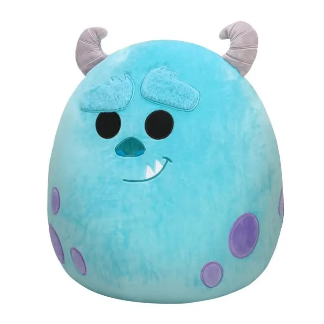 Jazwares Sulley Squishmallows Large Soft Toy, Monsters, Inc.
