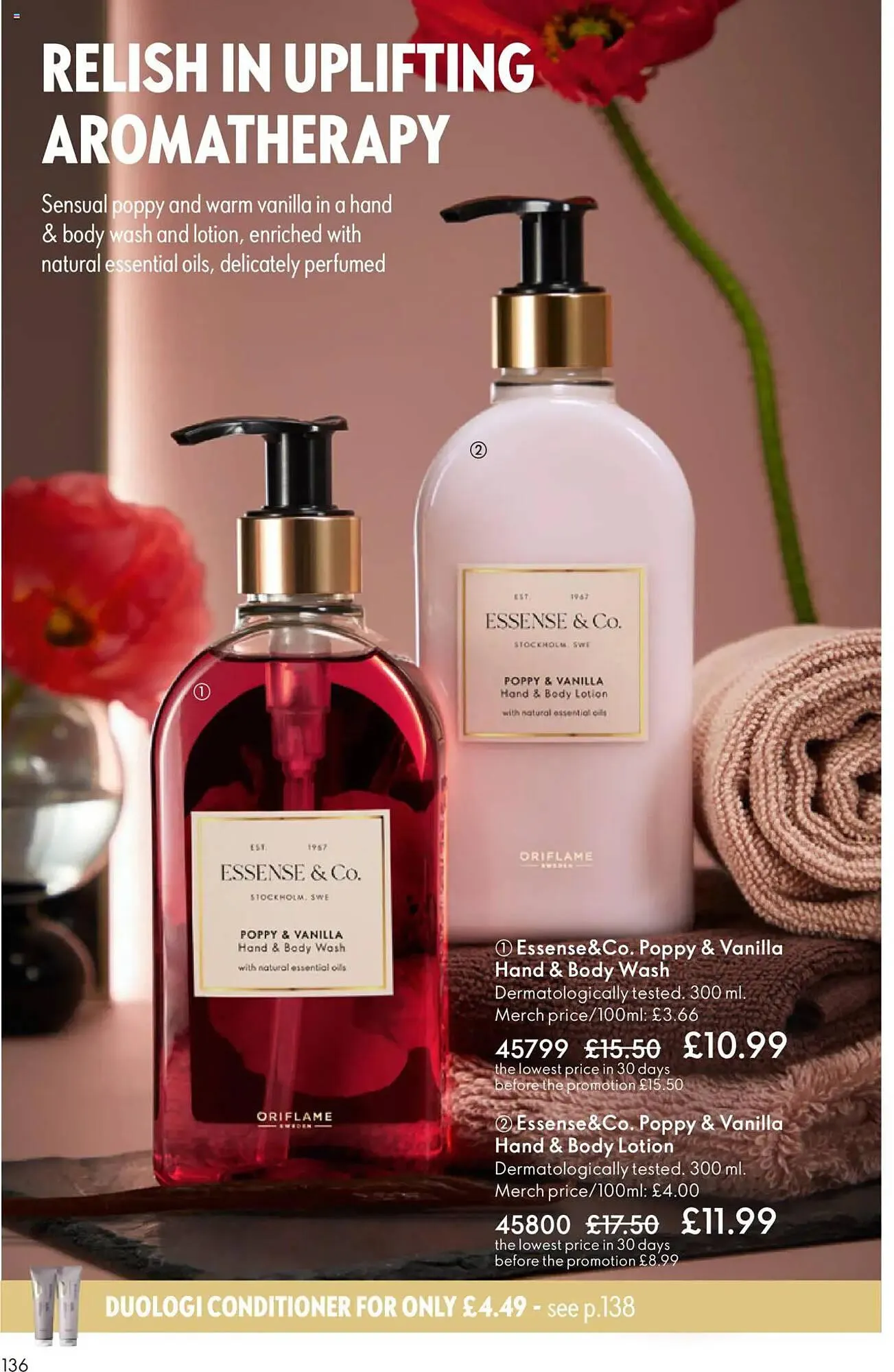 Oriflame catalogue from 12 November to 3 December 2025 - Catalogue Page 136