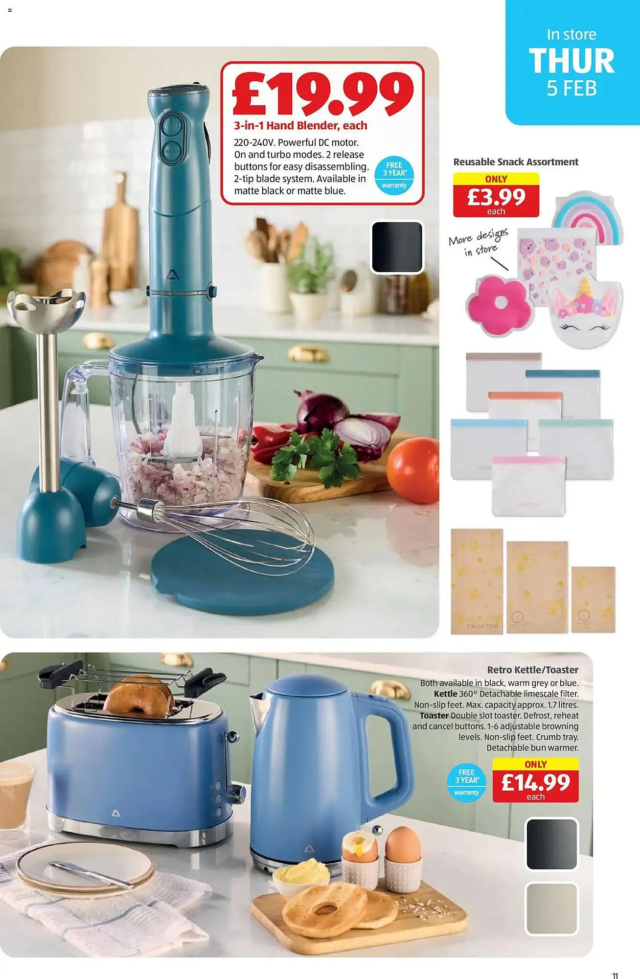 Aldi leaflet from 5 February to 9 February 2026 - Catalogue Page 11