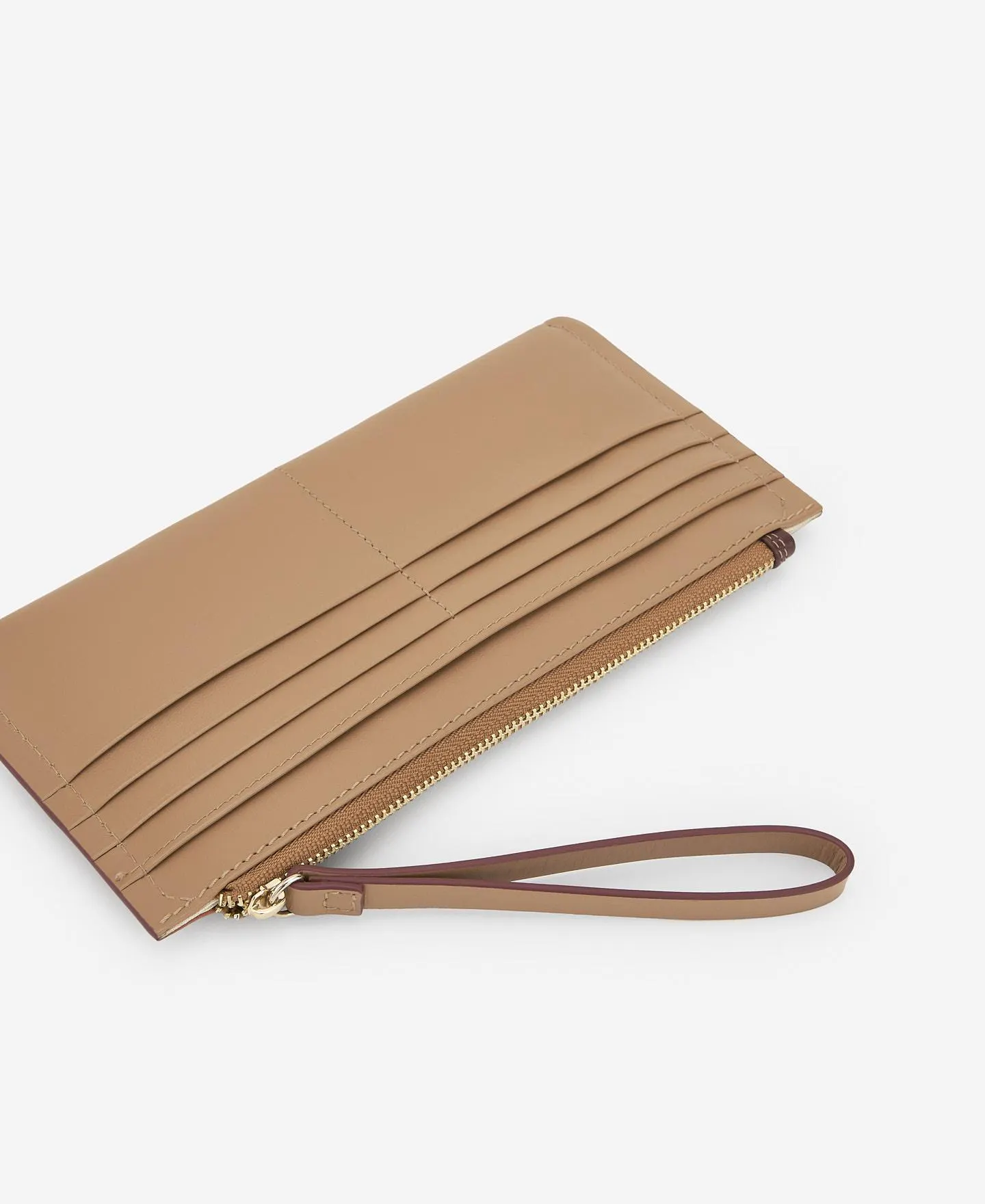 Big responsible leather purse