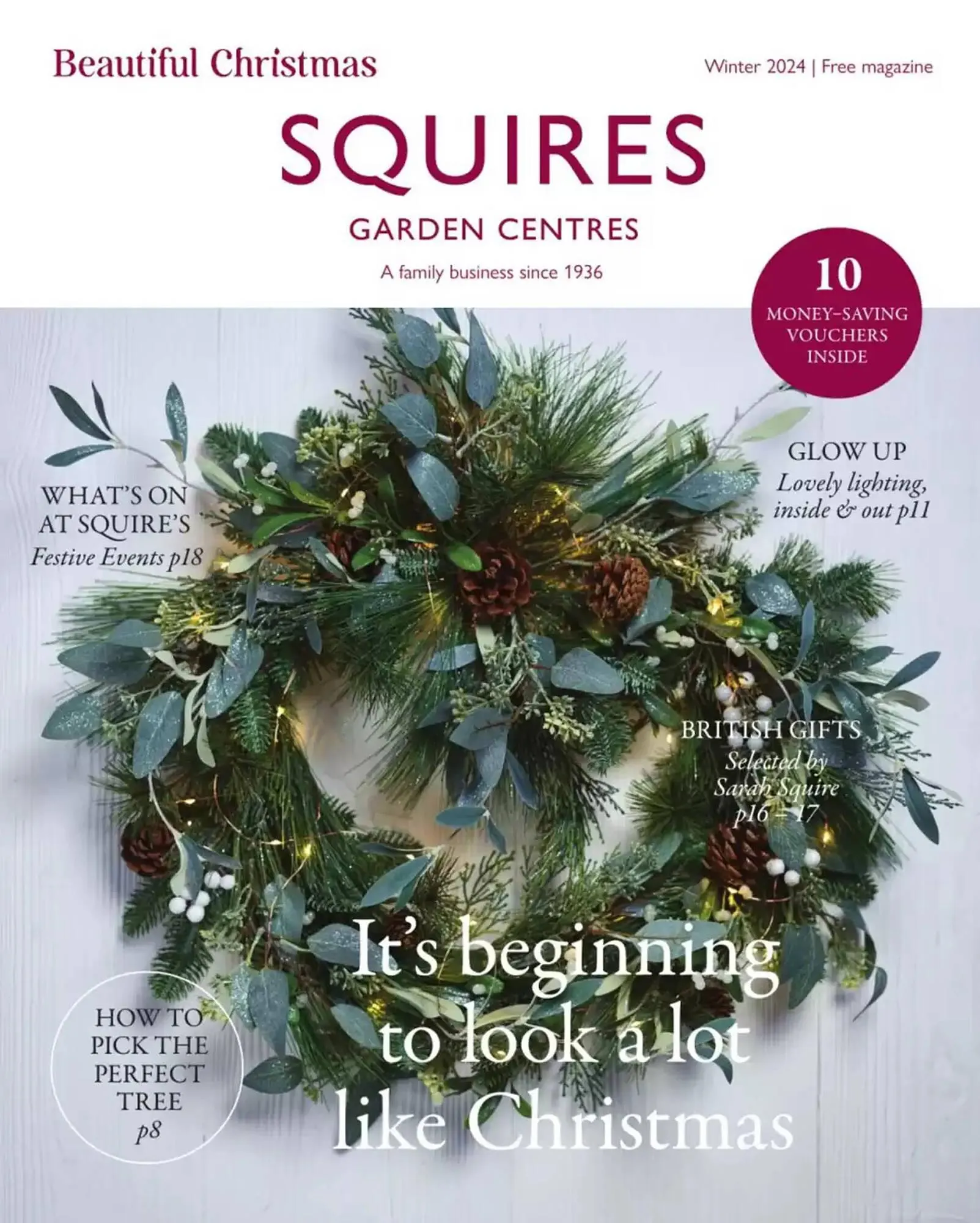 Squires Garden Centres leaflet from 26 November to 31 December 2024 - Catalogue Page 1