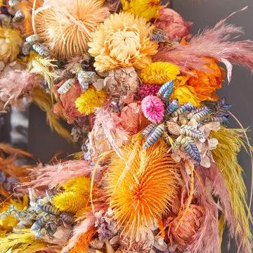 Prisma Dried Flower Wreath