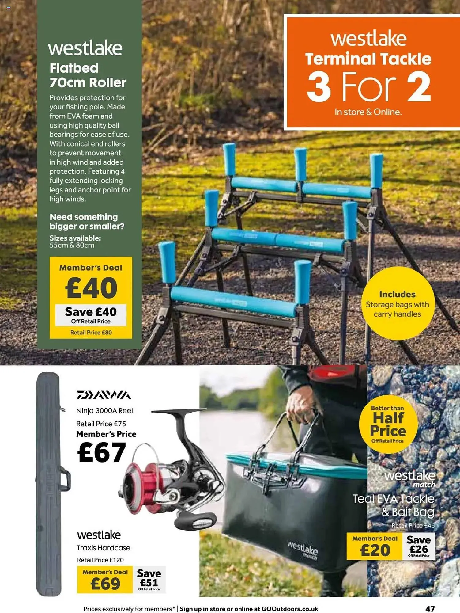 GO Outdoors leaflet from 17 March to 19 April 2025 - Catalogue Page 47