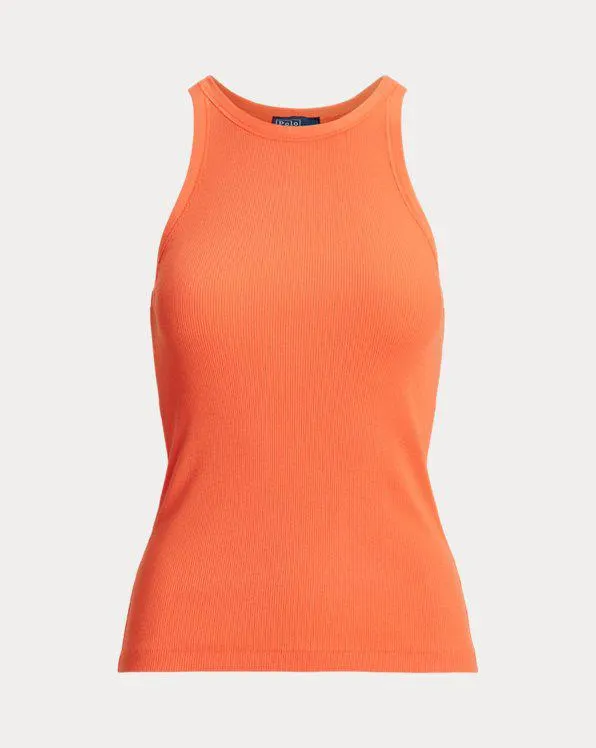 Rib-Knit Cotton Tank