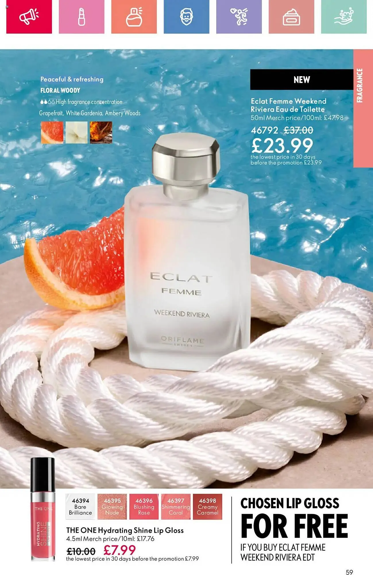 Oriflame leaflet from 10 July to 30 July 2025 - Catalogue Page 59