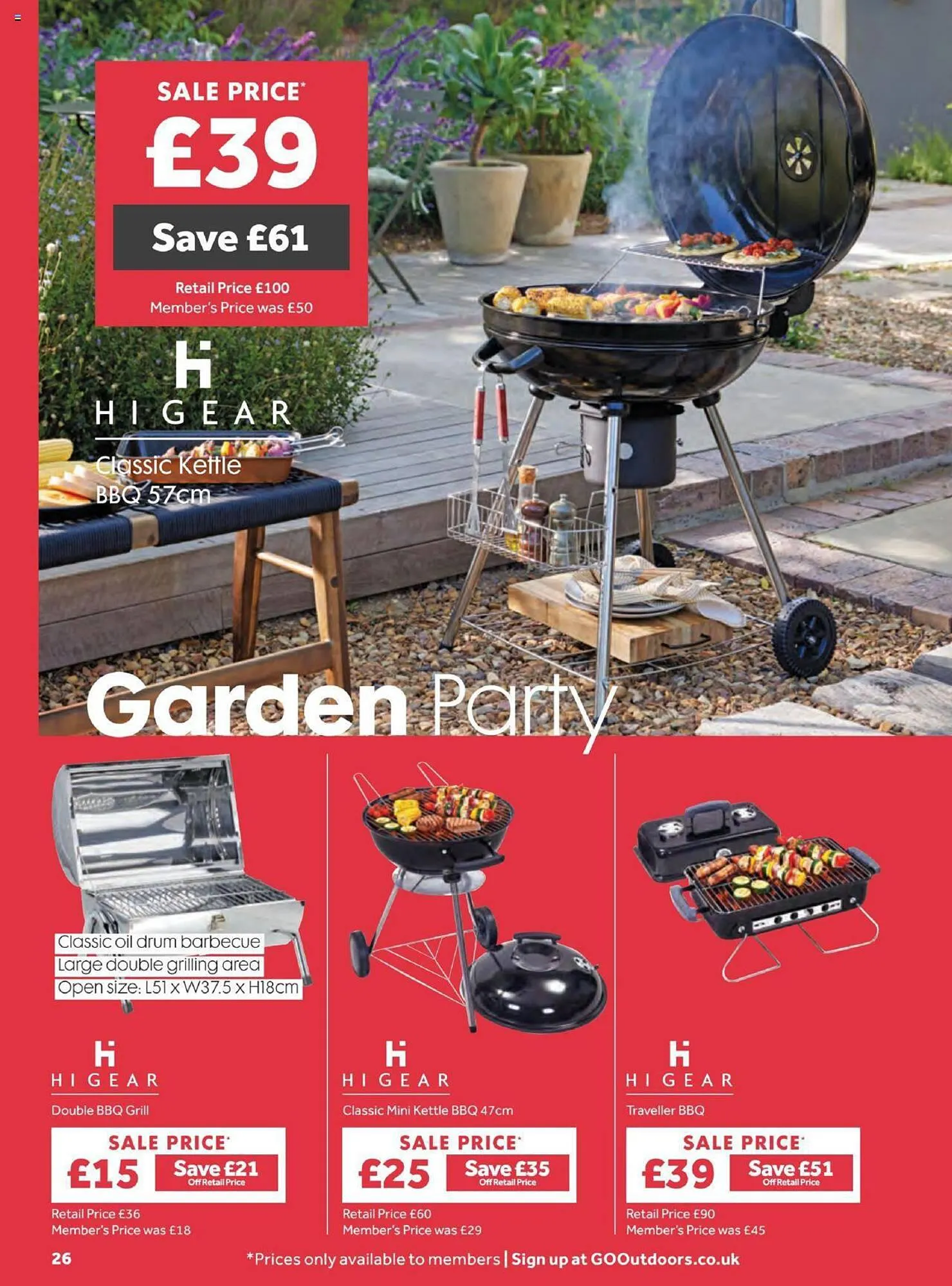 GO Outdoors Weekly Offers from 13 July to 13 September 2023 - Catalogue Page 26