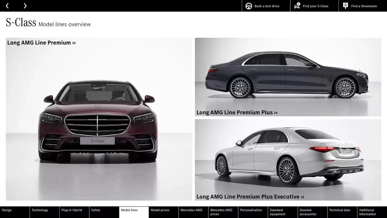 Mercedes Benz S-Class Saloon from 10 October to 10 October 2025 - Catalogue Page 20