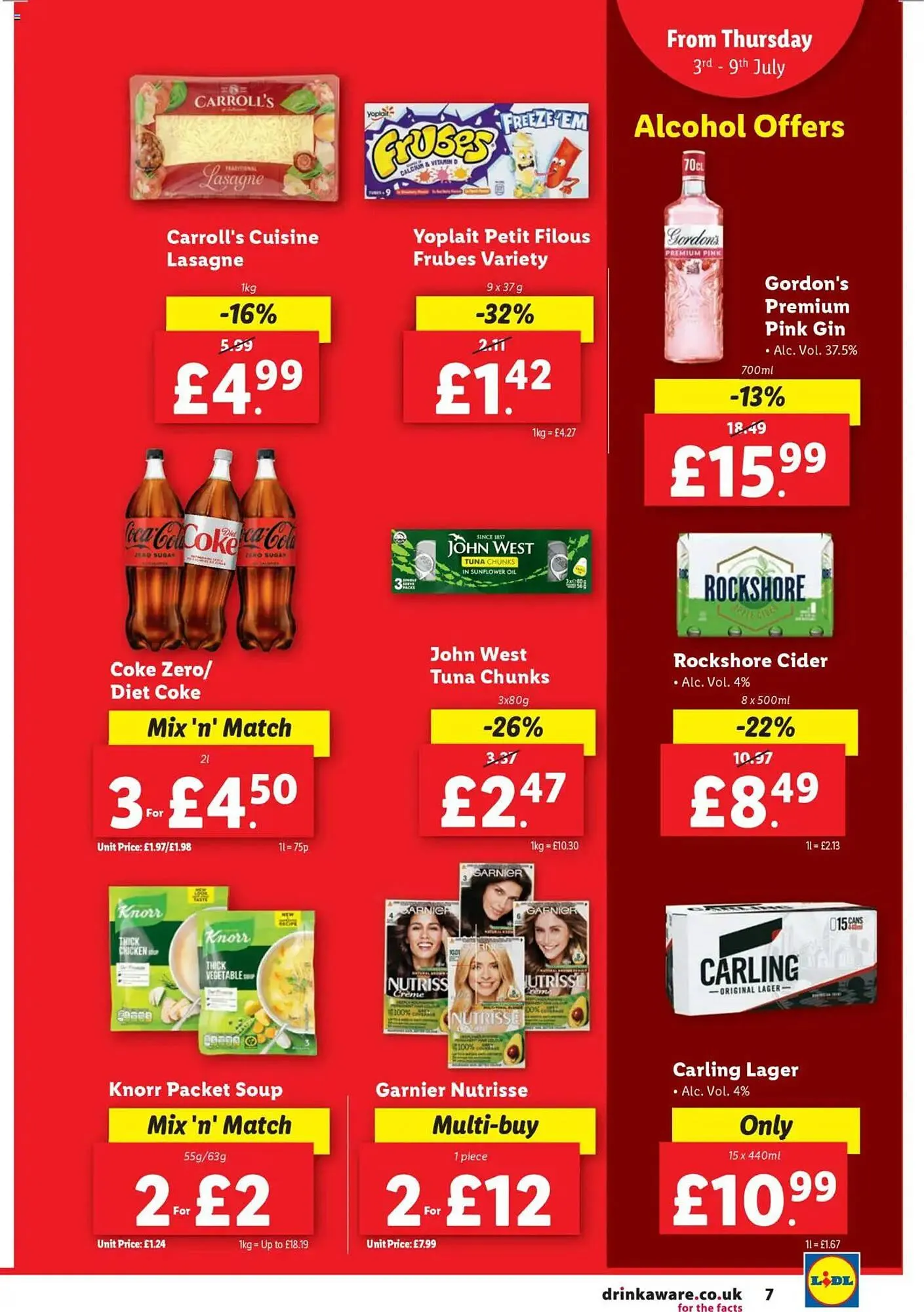 Lidl leaflet from 3 July to 9 July 2025 - Catalogue Page 7