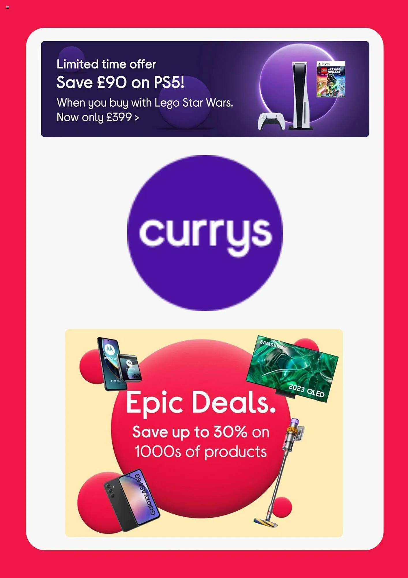 Currys PC World Weekly Offers - 1
