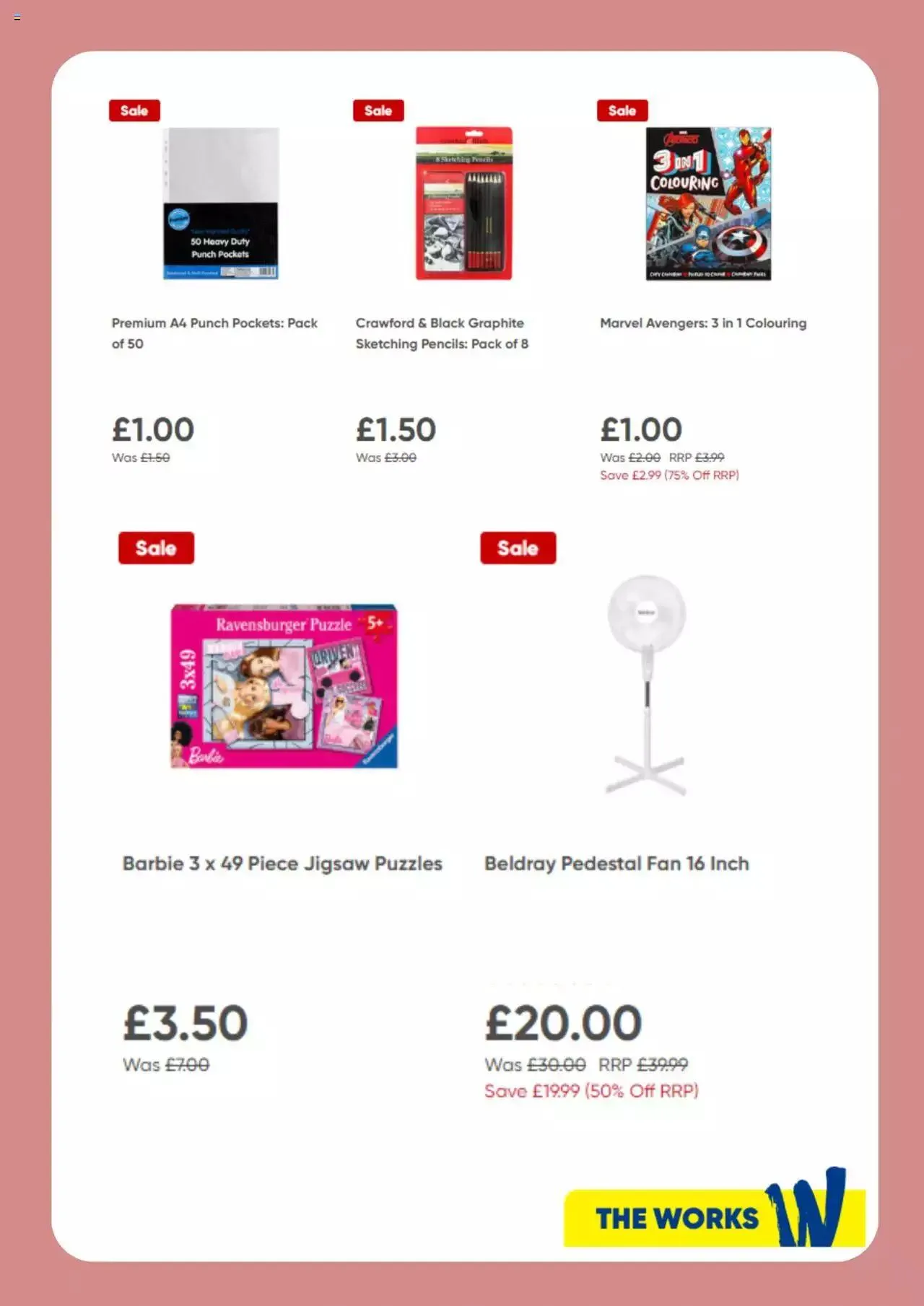 The Works offers from 11 September to 31 December 2023 - Catalogue Page 7