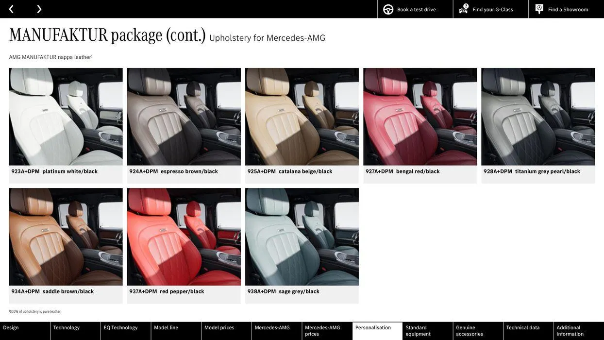 Mercedes Benz New G-Class from 10 August to 10 August 2025 - Catalogue Page 61