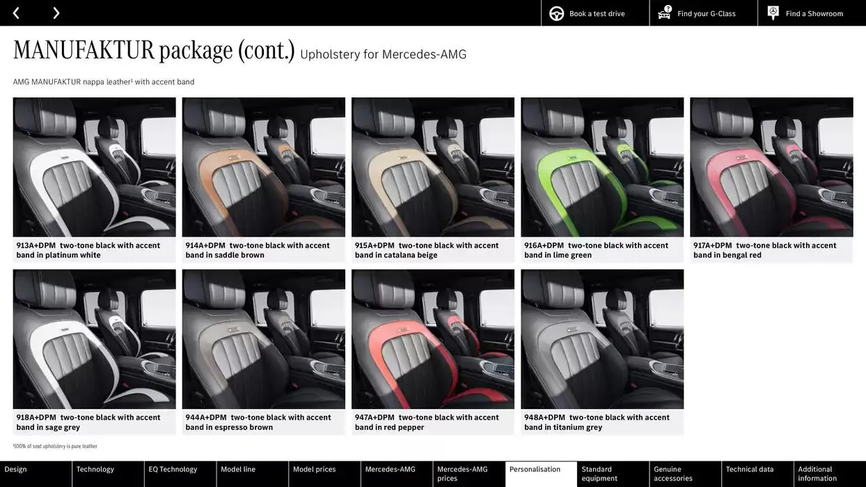 Mercedes Benz New G-Class from 11 October to 11 October 2025 - Catalogue Page 63