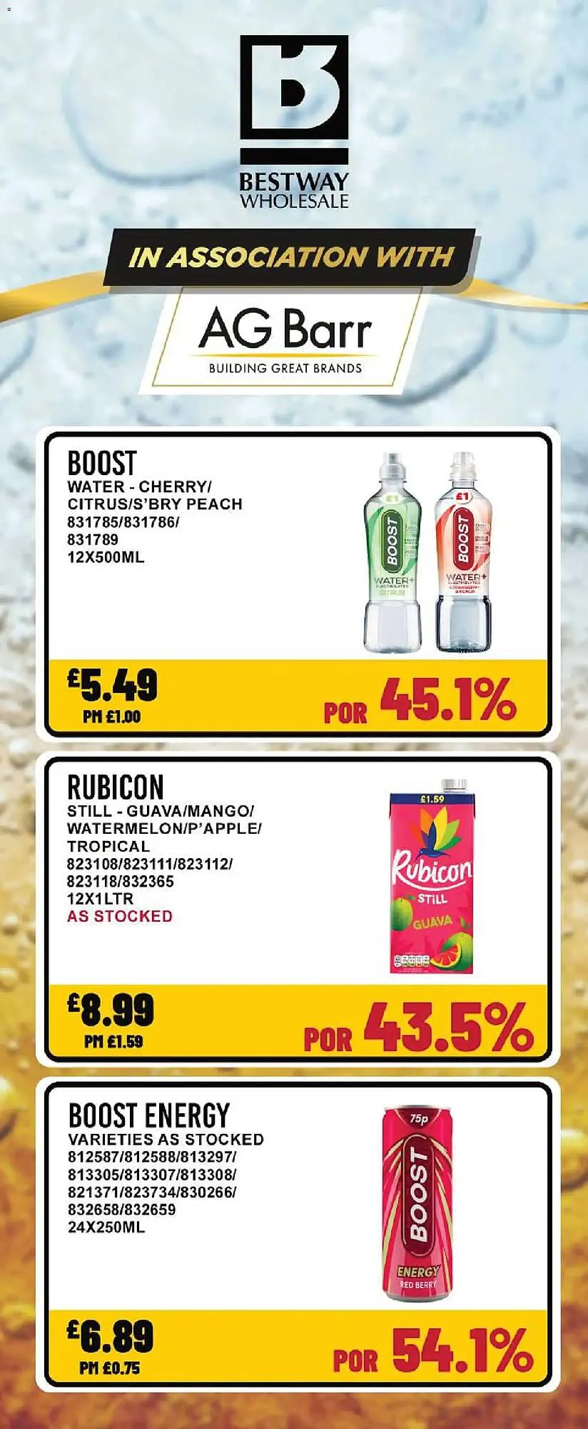 Bestway leaflet from 1 April to 7 April 2026 - Catalogue Page 1