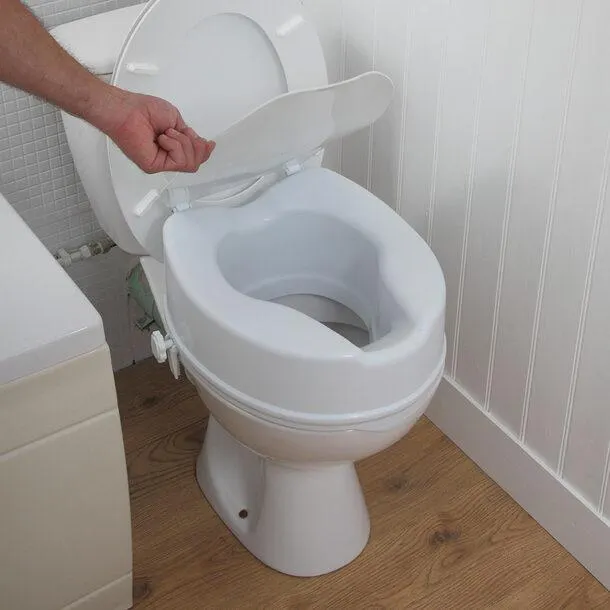 Raised Comfort Toilet Seat