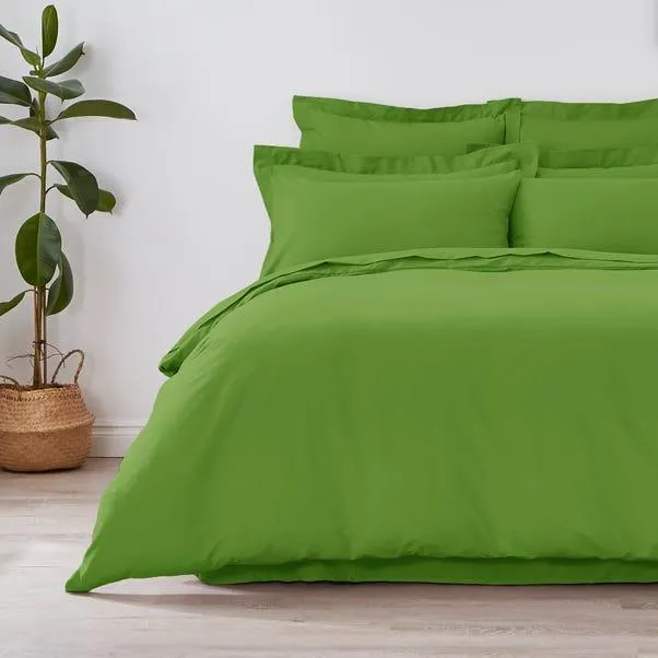 Non Iron Plain Dye Duvet Cover