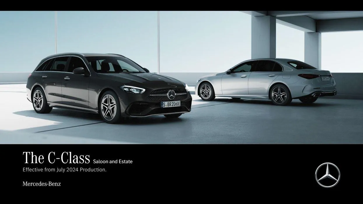 Mercedes Benz C-Class Saloon from 13 September to 13 September 2025 - Catalogue Page 1