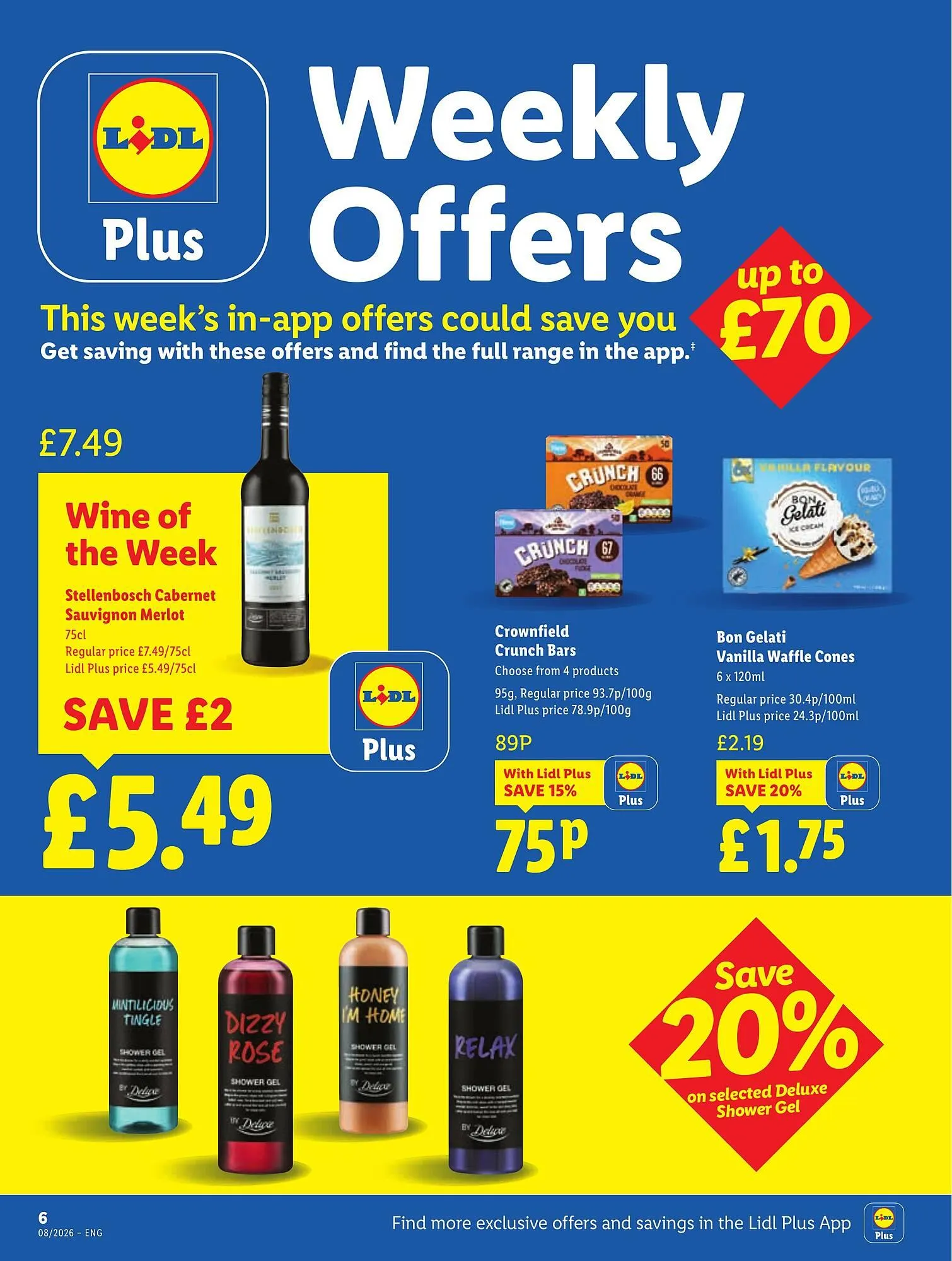 Lidl leaflet from 19 February to 25 February 2026 - Catalogue Page 6
