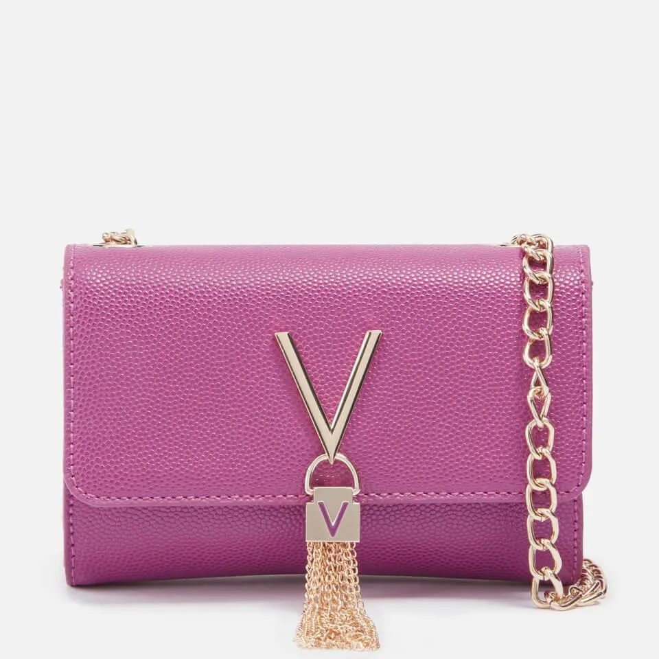 Valentino Bags Divina Faux Leather Pochette Bag