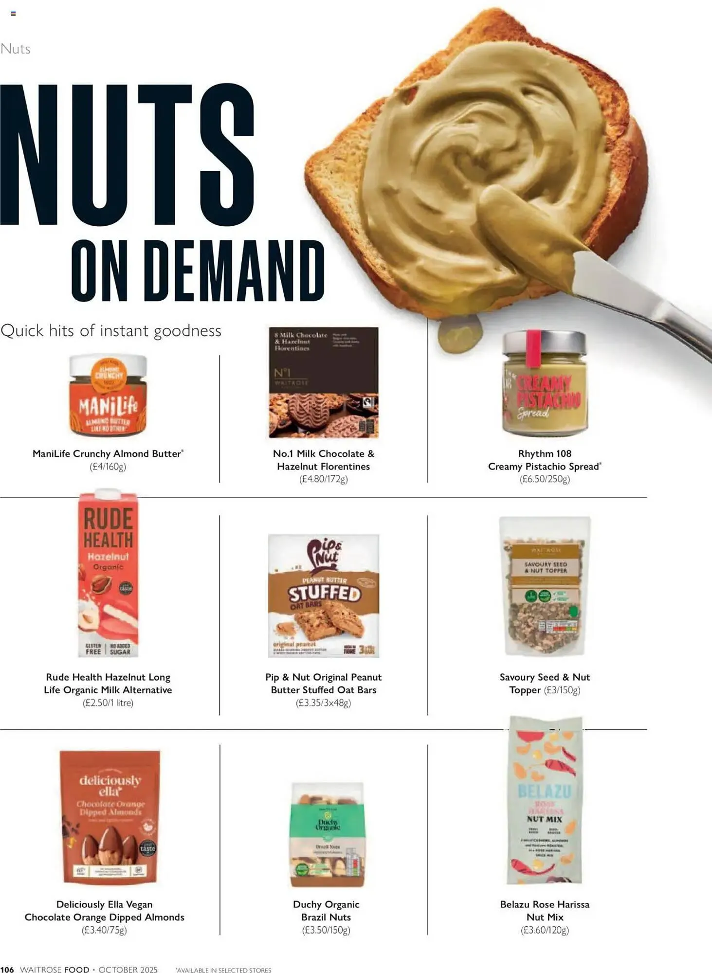 Waitrose catalogue from 1 October to 1 November 2025 - Catalogue Page 106