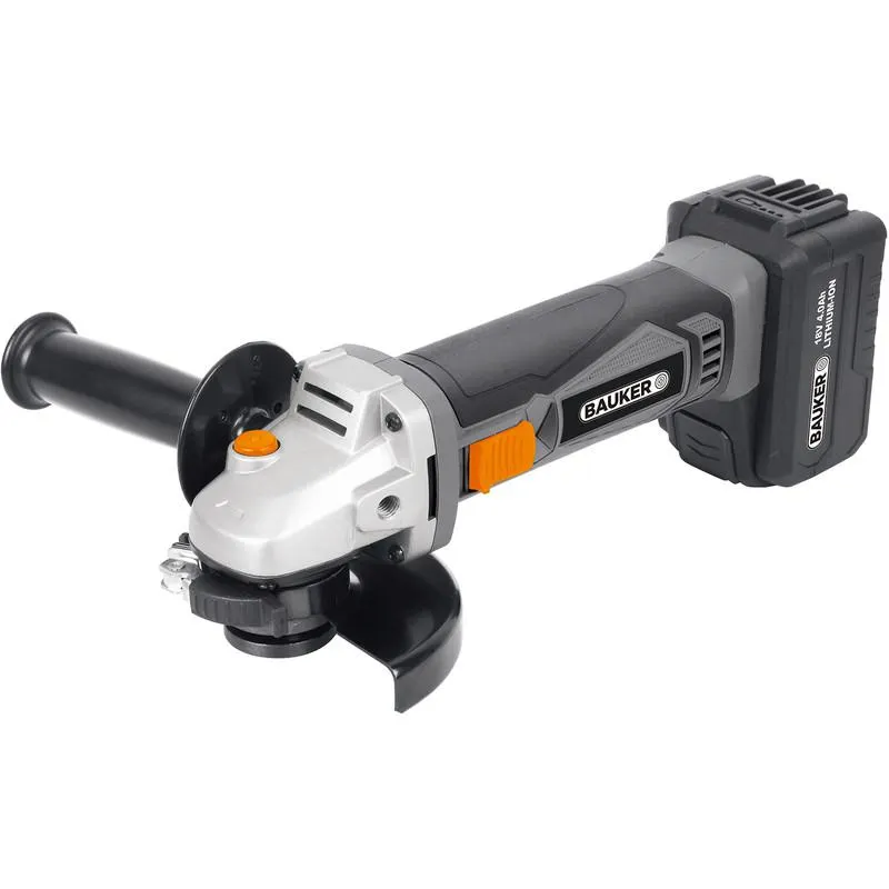 Bauker 18V Cordless 115mm Angle Grinder 1 x 4.0Ah