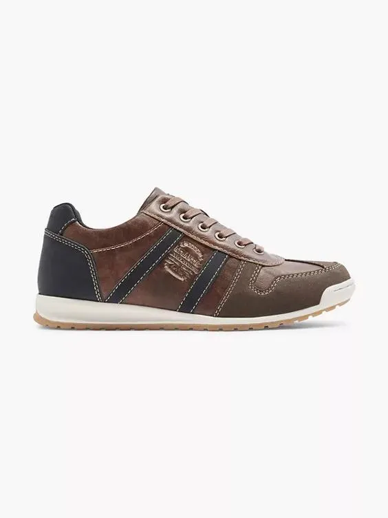 Mens Memphis One Brown Causal Lace-up Shoes