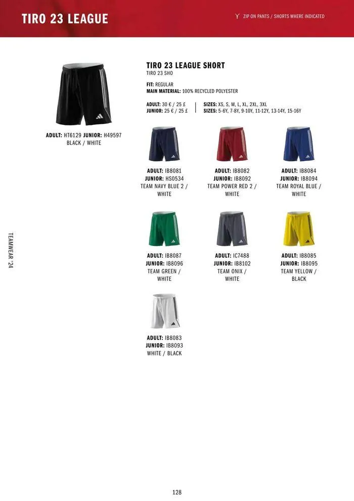 Adidas Teamwear 2024 from 11 March to 31 December 2024 - Catalogue Page 128