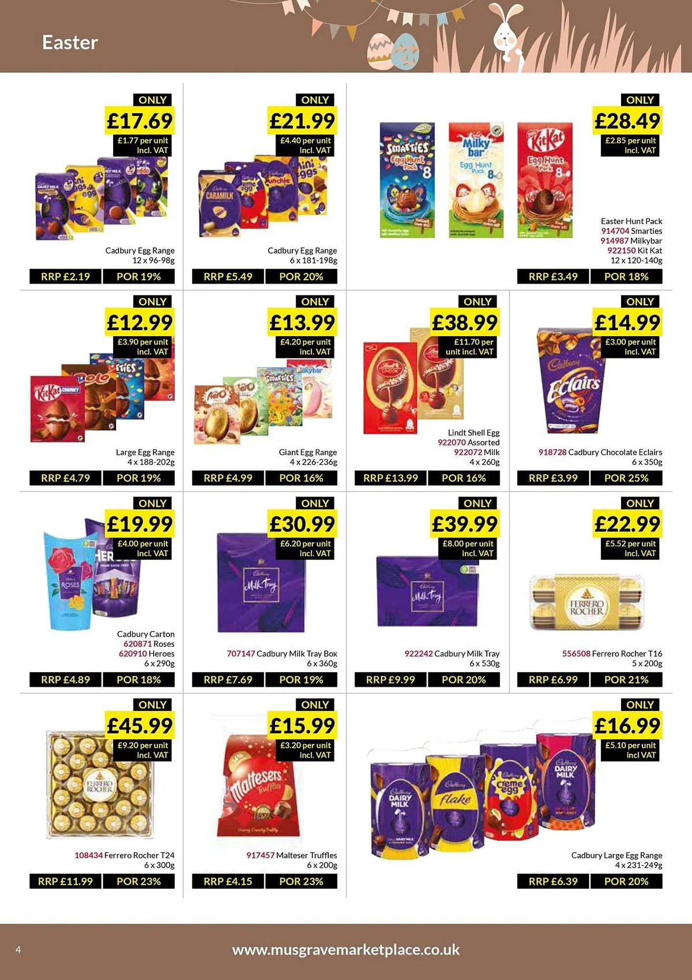 Musgrave MarketPlace leaflet from 1 April to 20 April 2025 - Catalogue Page 4