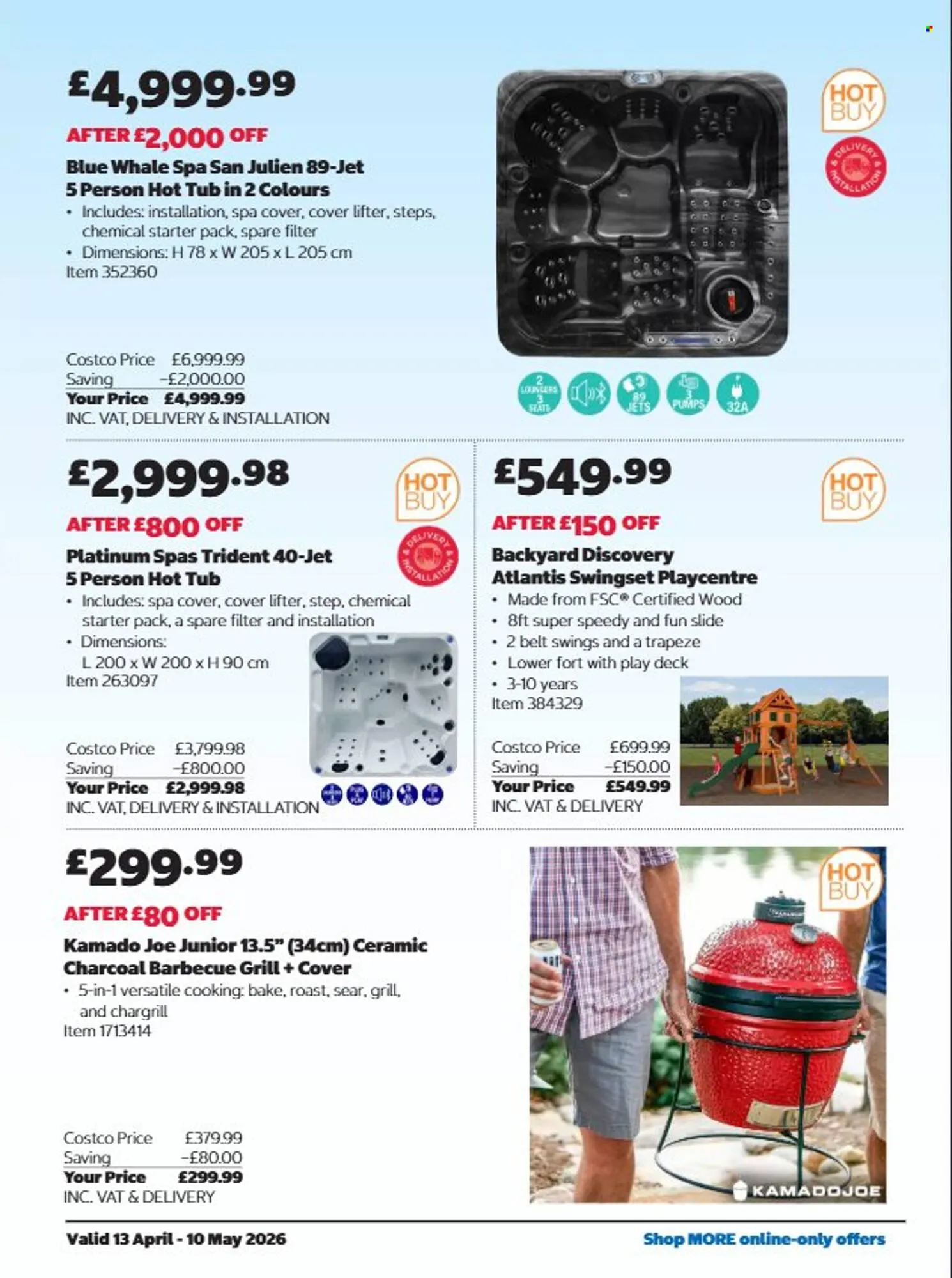 Costco leaflet from 13 April to 10 May 2026 - Catalogue Page 29