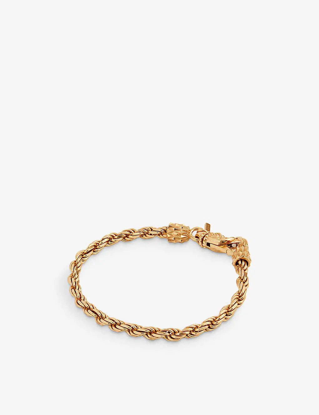 EMANUELE BICOCCHI Rope 24ct yellow gold-plated sterling-silver chain bracelet