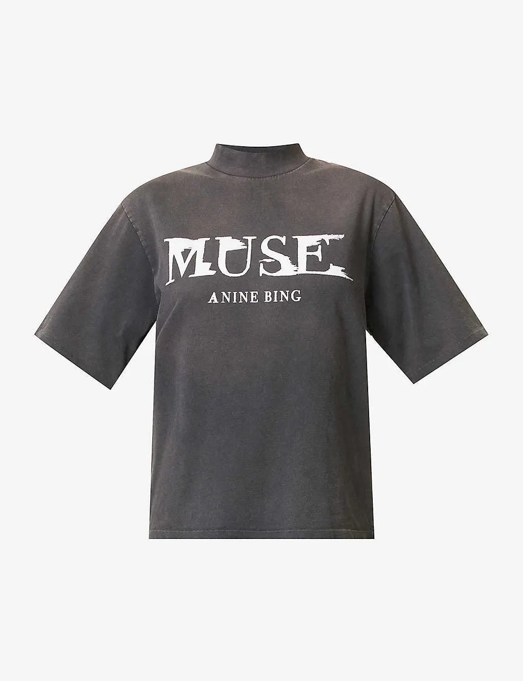 Painted Muse graphic-print organic-cotton T-shirt