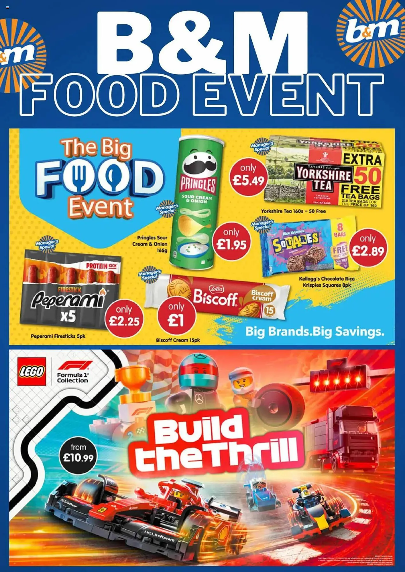 B&M Stores leaflet from 25 March to 24 April 2025 - Catalogue Page 1
