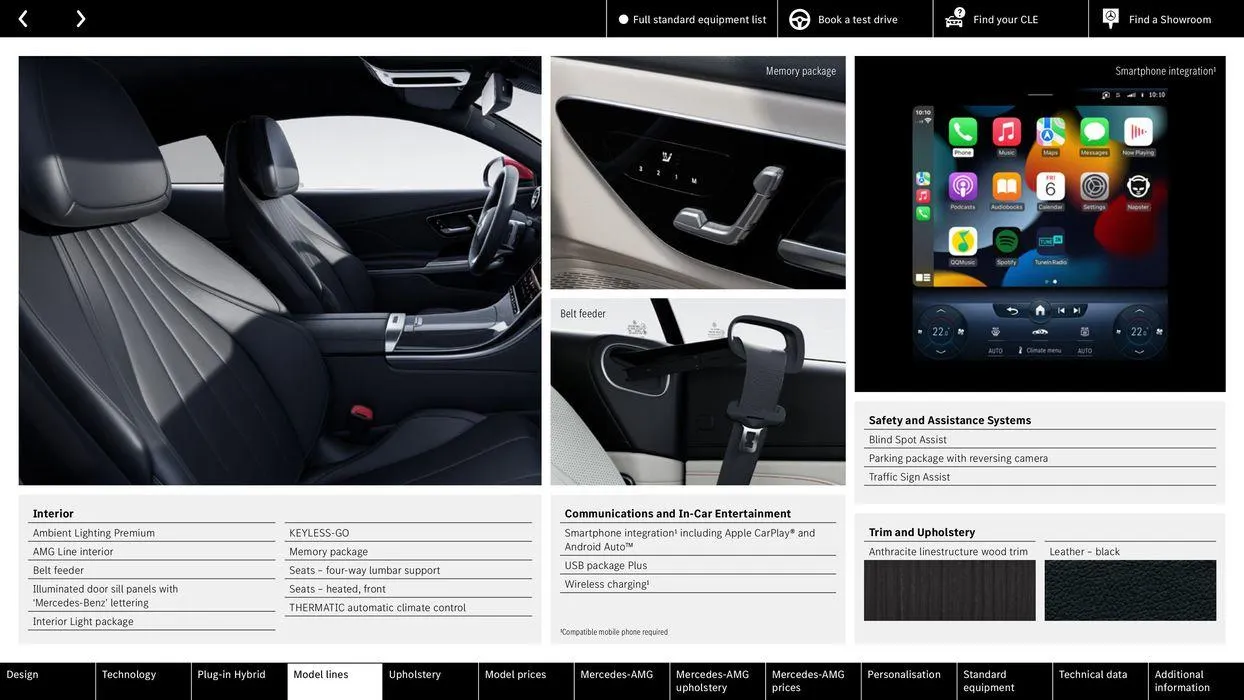 Mercedes Benz CLE Coupé from 27 July to 27 July 2025 - Catalogue Page 24