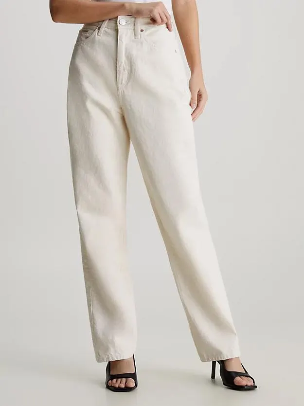 High Rise Slim Jeans