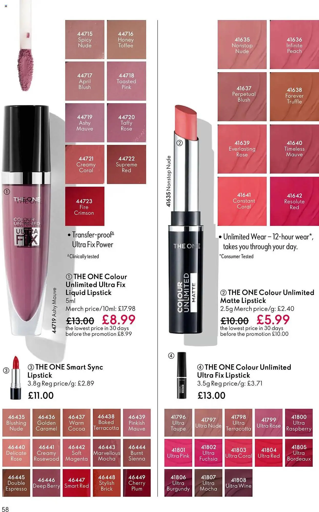Oriflame leaflet from 11 September to 1 October 2025 - Catalogue Page 58