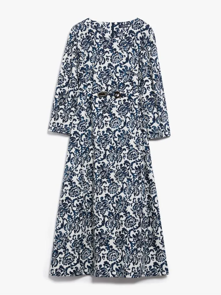 Morris-patterned cotton dress