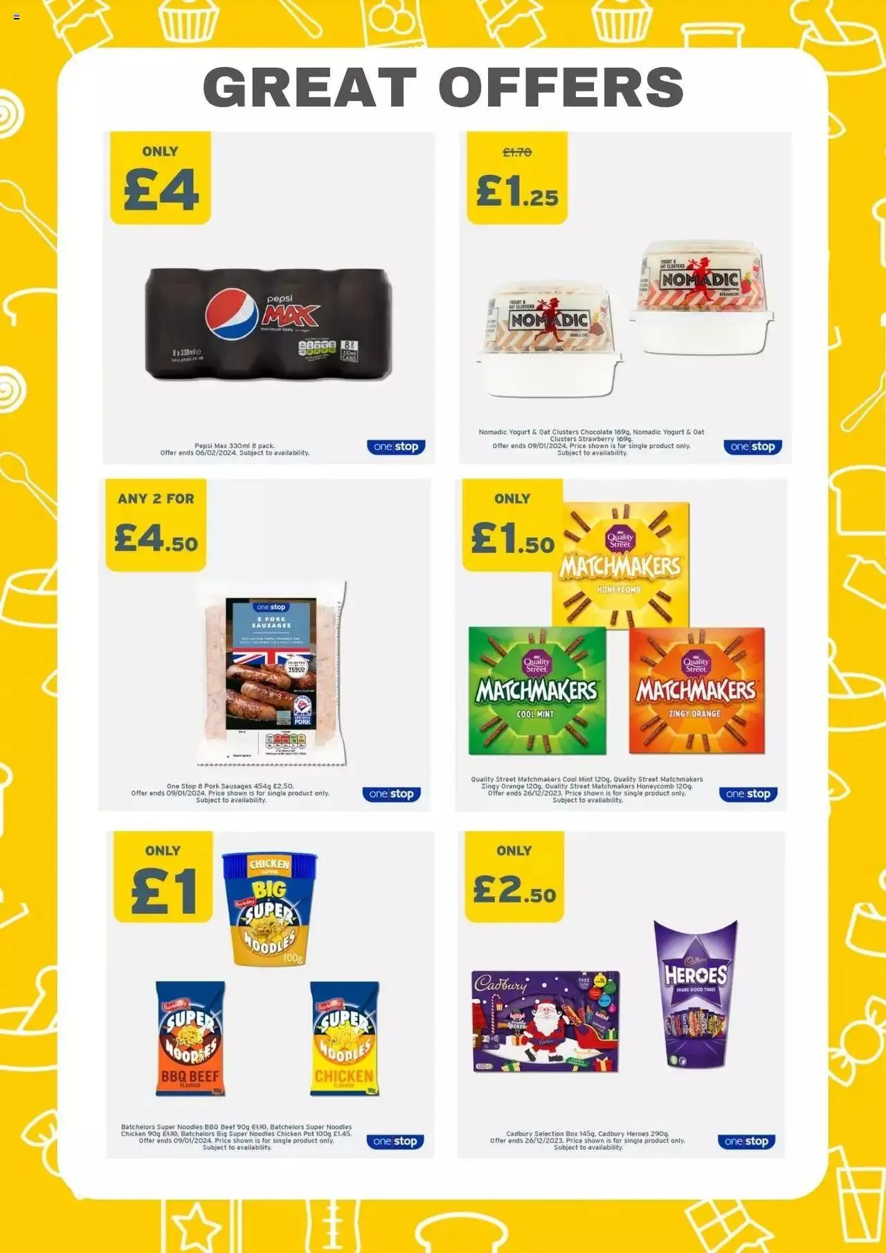One Stop offers from 23 December to 28 December 2023 - Catalogue Page 3